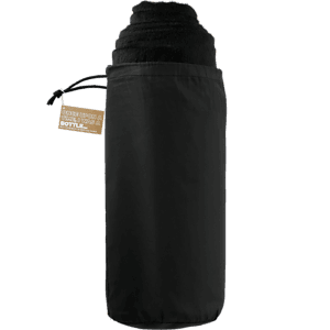 100% Recycled PET Fleece Blanket with RPET Pouch