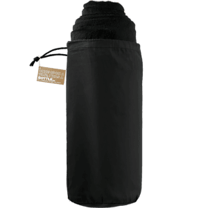 100% Recycled PET Fleece Blanket with RPET Pouch