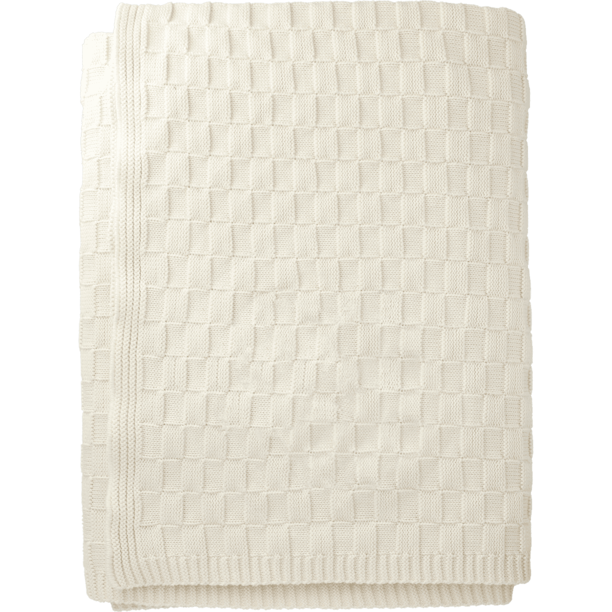 Made*Here New York Basketweave Cotton Blanket