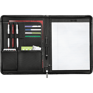 FSC® Mix Metropolitan Zippered Padfolio