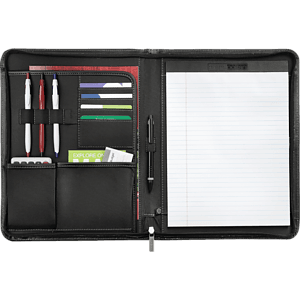 FSC® Mix Metropolitan Zippered Padfolio