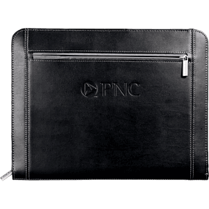 FSC® Mix Metropolitan Zippered Padfolio