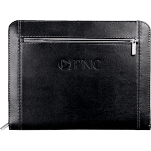 FSC® Mix Metropolitan Zippered Padfolio