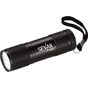 Gripper 9 LED Flashlight