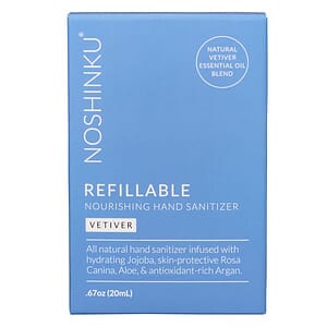 0.67oz Noshinku Refillable Pocket Hand Sanitizer