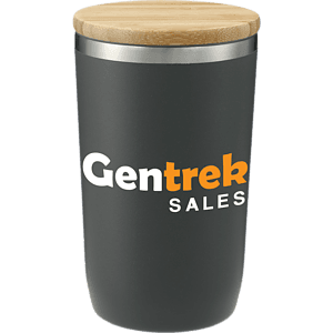 FSC® 100% Bamboo lid 14oz Brees Copper Vac Tumbler