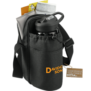 Traver RPET Adjustable Bottle Sling Cooler w/Pouch