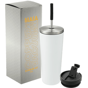 Maia 2-in-1 Copper Vacuum Tumbler Kit 24oz