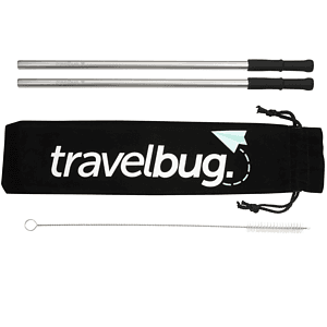 Reusable Stainless steel Straw Set with Brush