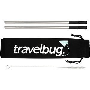 Reusable Stainless steel Straw Set with Brush