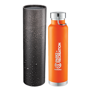Thor Copper Vac Bottle 22oz With Cylindrical Box