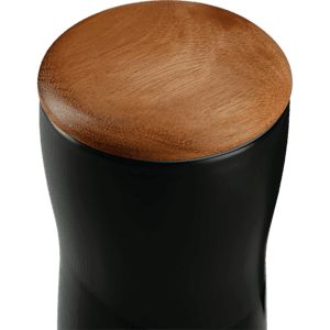 Reno Double Wall Ceramic Tumbler w/Wood Lid 10oz