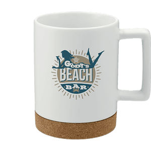 Bates 15oz Ceramic Mug w/ Cork Base