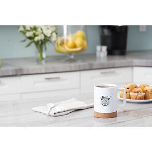 Bates 15oz Ceramic Mug w/ Cork Base