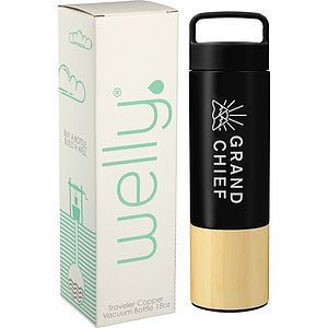 Welly® Traveler Copper Vacuum Bottle 18oz w/ GB
