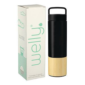 Welly® Traveler Copper Vacuum Bottle 18oz w/ GB