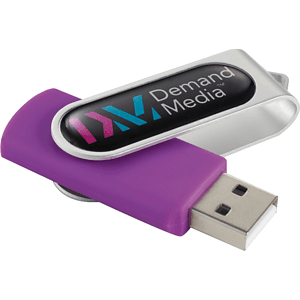Domeable Rotate Flash Drive 1GB