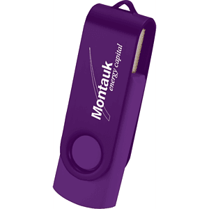 Rotate 2Tone Flash Drive 2GB