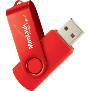 Rotate 2Tone Flash Drive 4GB