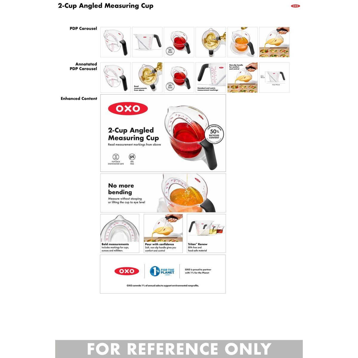 OXO 2-Cup Angled Measuring Cup