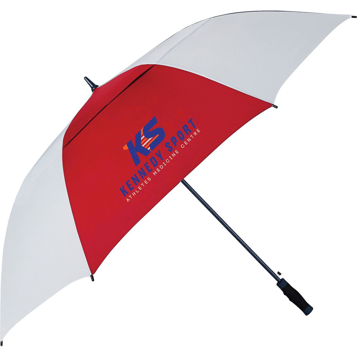 Promotional 64 vented, auto open, golf umbrella Personalized With Your