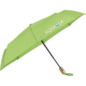 Custom recycled PET umbrella with logo