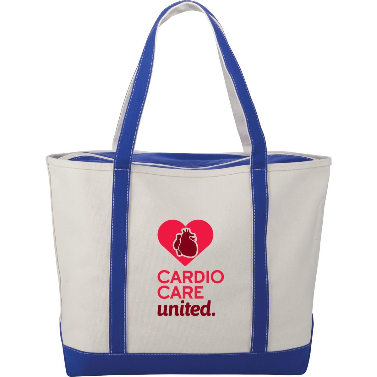 Baltic 24oz Cotton Canvas Tall Zippered Tote