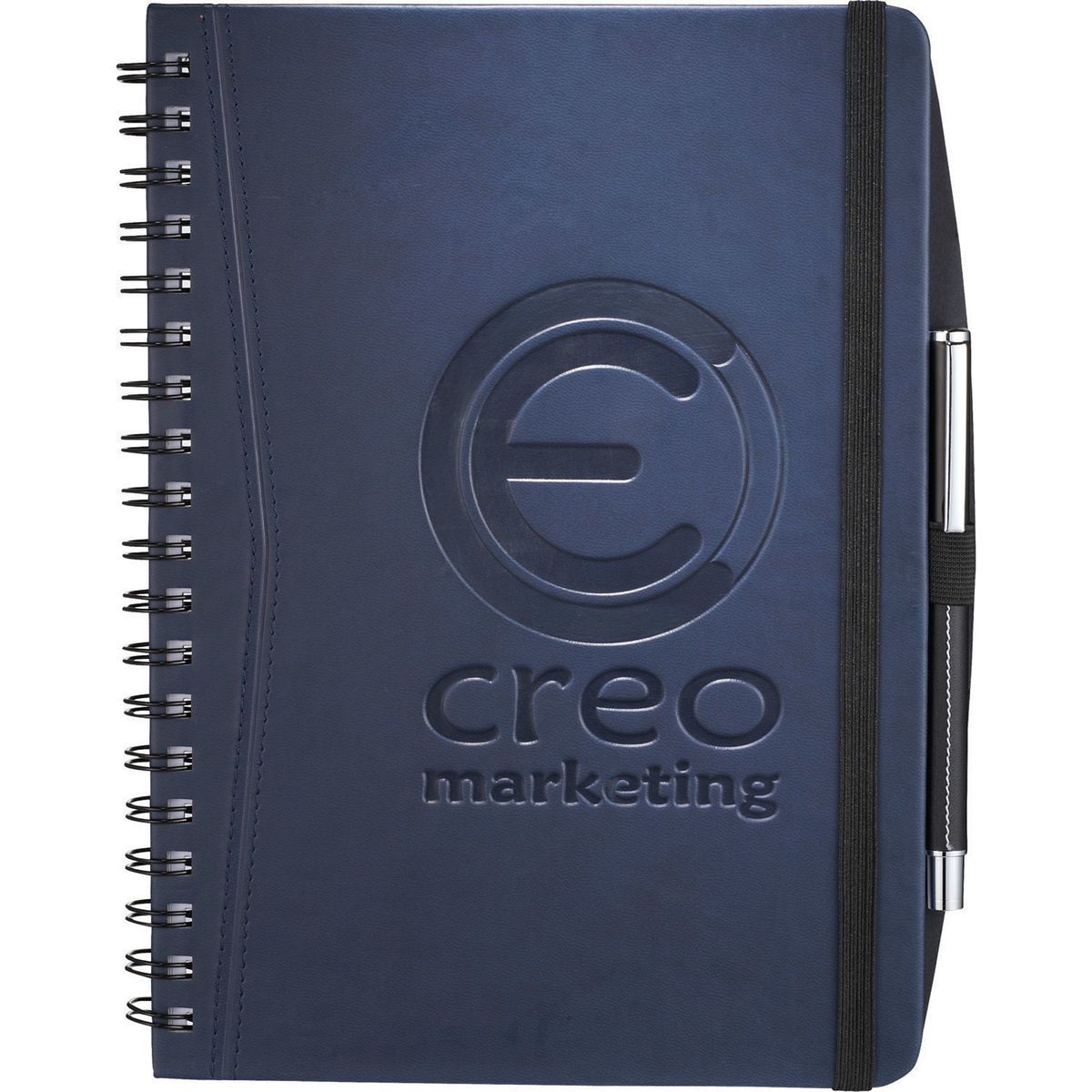 Pedova large wire bound spiral journalbook Corporate Specialties