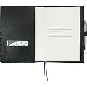 FSC® Mix 7" x 10" Uptown Refillable Leather Journa