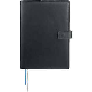 FSC® Mix 7" x 10" Uptown Refillable Leather Journa