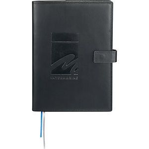 FSC® Mix 7" x 10" Uptown Refillable Leather Journa