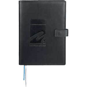 FSC® Mix 7" x 10" Uptown Refillable Leather Journa