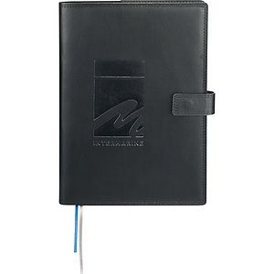 FSC® Mix 7" x 10" Uptown Refillable Leather Journa