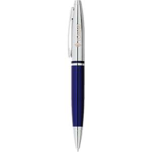 Cross® Calais Chrome Blue Ballpoint