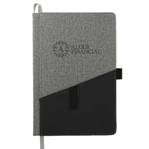 FSC® Mix 5.5" x 8.5" Siena Heathered Bound Journal