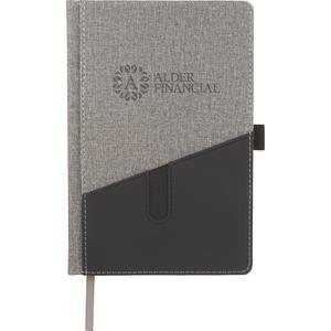 FSC® Mix 5.5" x 8.5" Siena Heathered Bound Journal