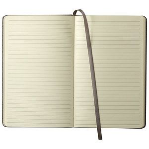 FSC® Mix 5.5" x 8.5" Heathered Hard Bound Journal