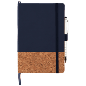 FSC® Mix 5.5" x 8.5" Lucca Cork Hard Bound Journal