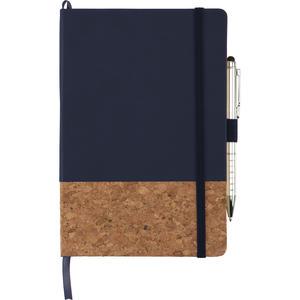 FSC® Mix 5.5" x 8.5" Lucca Cork Hard Bound Journal