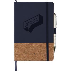 FSC® Mix 5.5" x 8.5" Lucca Cork Hard Bound Journal