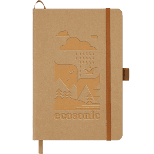 5.5" x 8.5" Washable Kraft Stone Bound Journal
