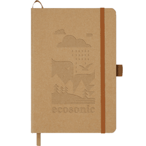 5.5" x 8.5" Washable Kraft Stone Bound Journal