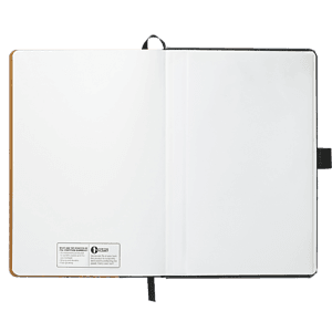 FSC® Mix 5.5" x 8.5" Bamboo Bound Journal