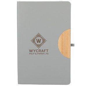 5.5" x 8.5" Kaya Recycled PU and Bamboo Journal