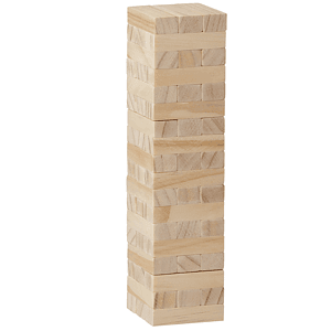 Tumbling Tower Wood Block Stacking Game