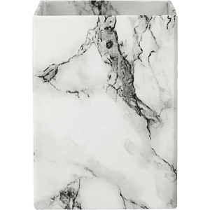 4 Piece Faux Marble Desktop Set