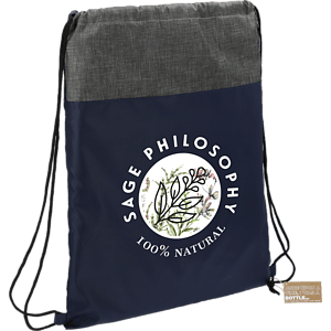 Ash Recycled Drawstring Bag