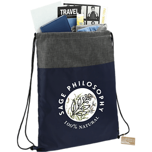 Ash Recycled Drawstring Bag