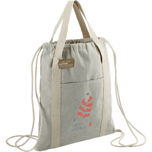 Repose 5oz. Recycled Cotton Drawstring Bag