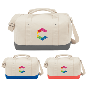 Belair 17" Cotton Canvas Duffel